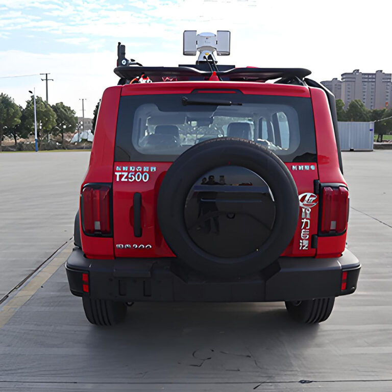 Camión de bomberos de mando y comunicación de marca blanca