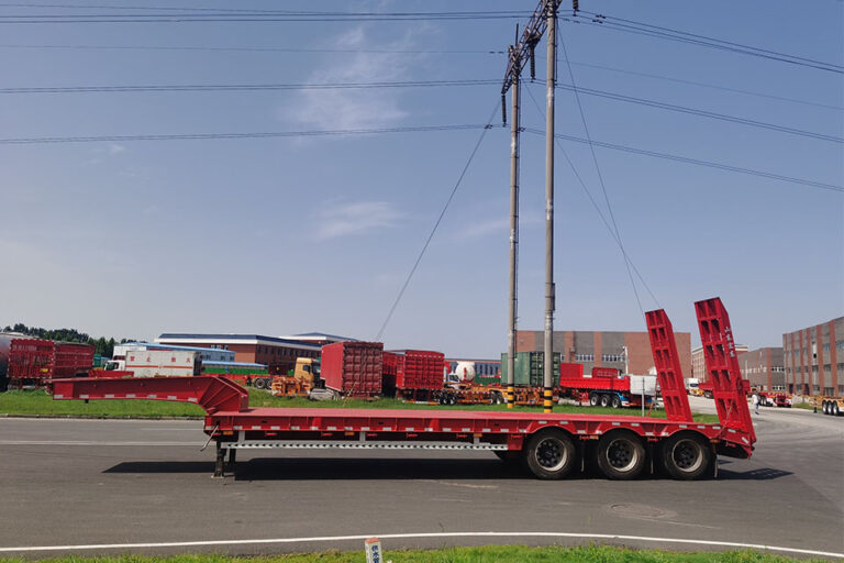 Wie hoch über dem Boden ist ein Hersteller von Tiefladern?