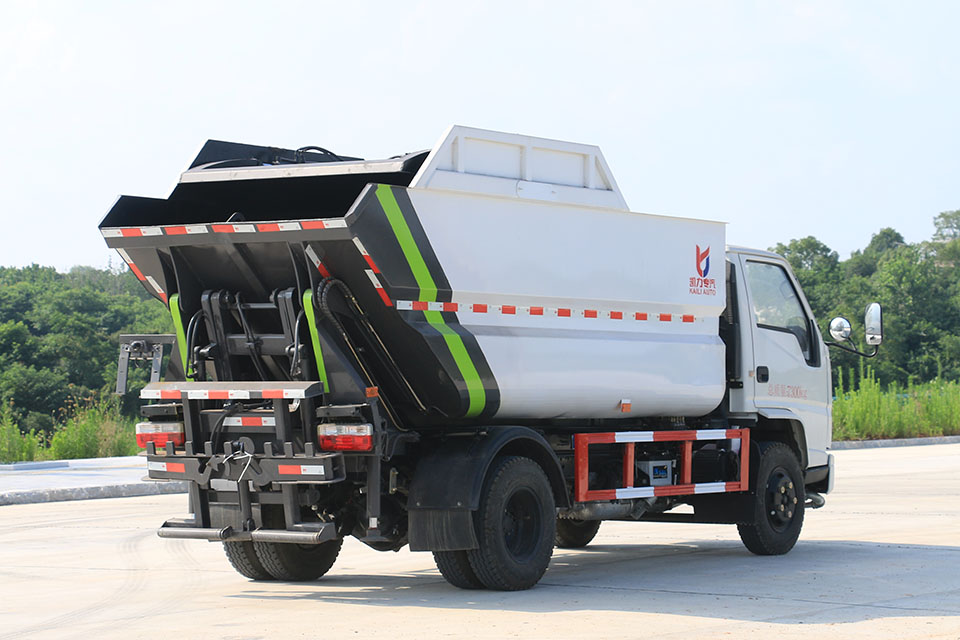 Qual é a força de um camião do lixo?