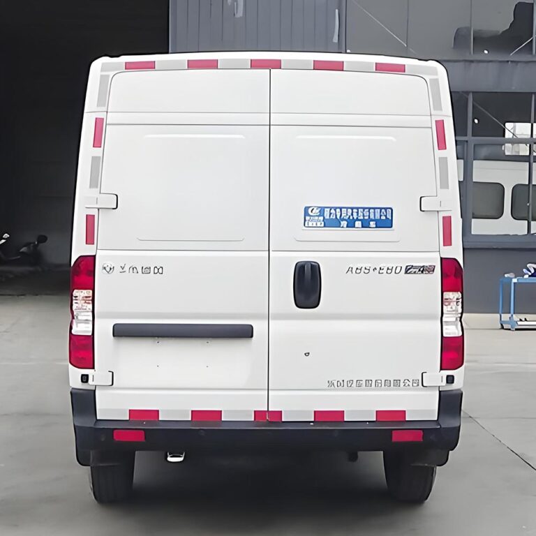 Tylny pojazd łańcucha chłodniczego szczepionek