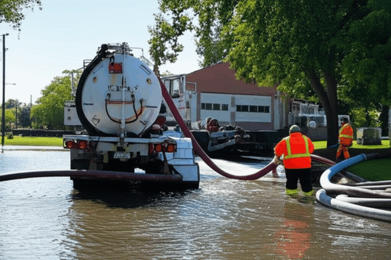 How Sewage Trucks Help in Emergency Wastewater Response